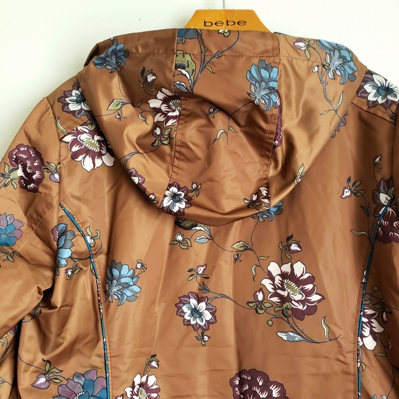 Waterproof Floral Rain Jacket - Picture 7 of 7